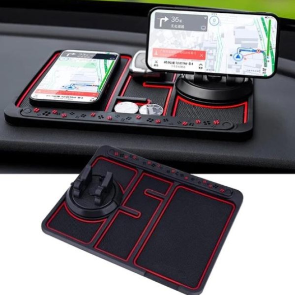 Suport auto multifunctional 4-in-1, antiaderent