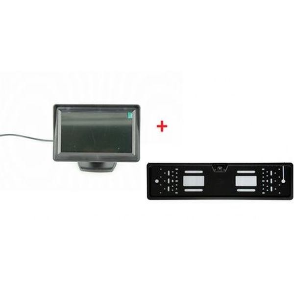 Camera video marsarier cu monitor LCD 4.3 inch pentru vedere spate